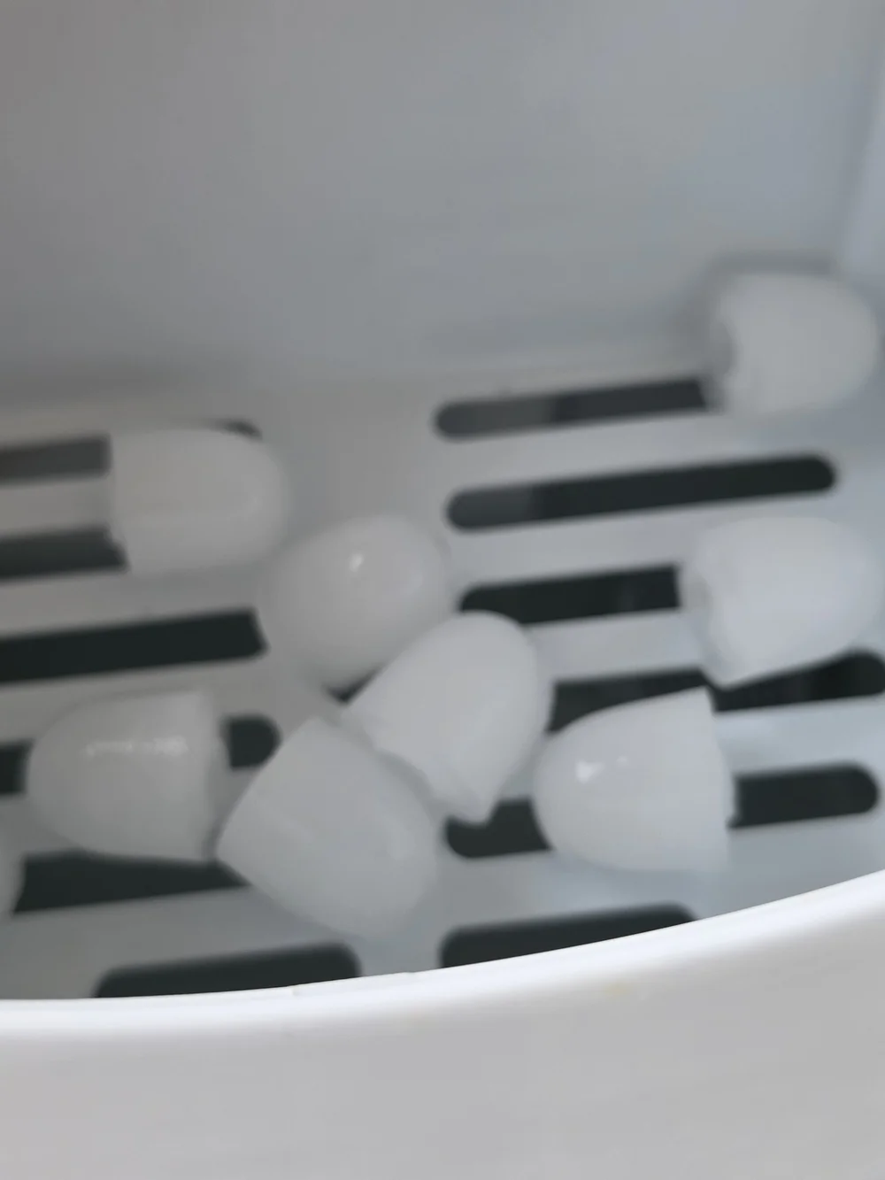 Home Silver Portable Countertop Ice Maker